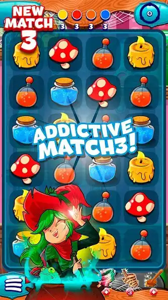 Play The Apprentice Witch - Match 3  and enjoy The Apprentice Witch - Match 3 with UptoPlay