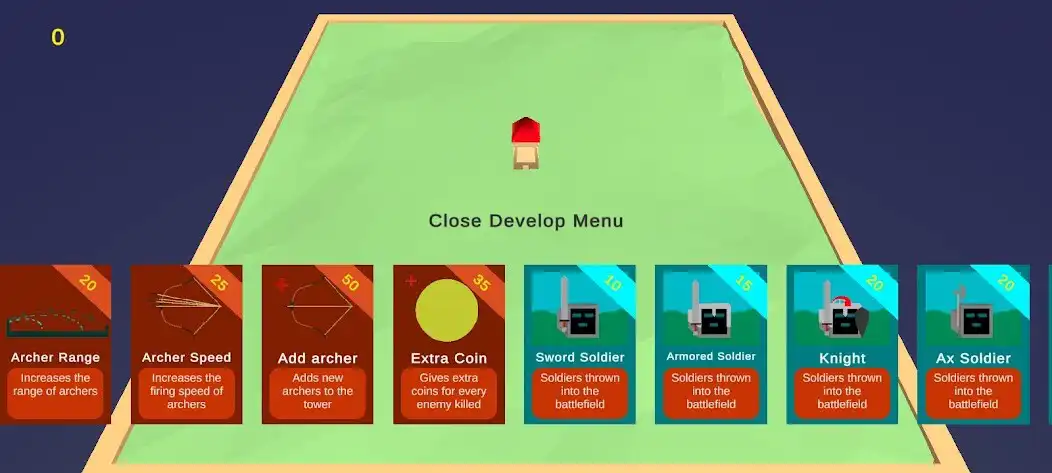 Play The Archer Tower as an online game The Archer Tower with UptoPlay