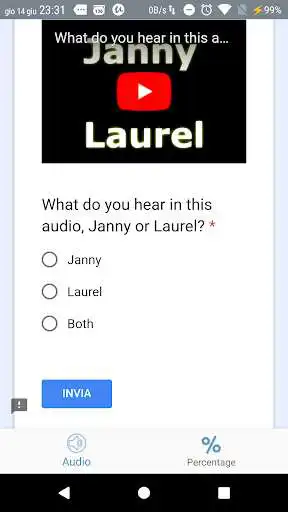 Play The Audio Test: Janny or Laurel? as an online game The Audio Test: Janny or Laurel? with UptoPlay