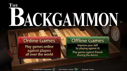 Play The Backgammon as an online game The Backgammon with UptoPlay
