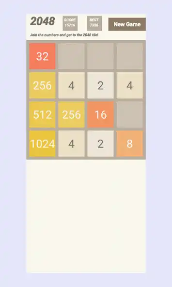 Play the best 2048 as an online game the best 2048 with UptoPlay