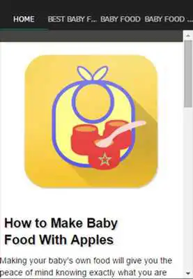 Play The Best Baby Food