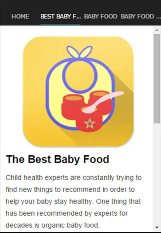 Play The Best Baby Food