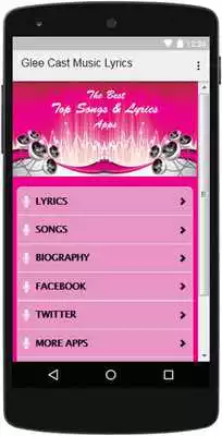 Play The Best Music  Lyrics Of Glee Cast