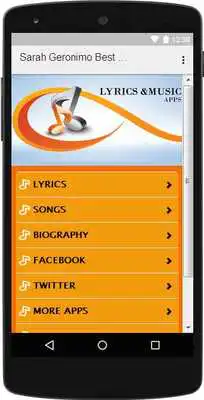 Play The Best Music  Lyrics Sarah Geronimo