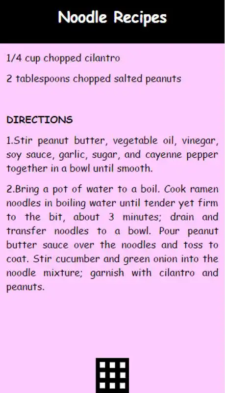 Play The Best Noodle Recipes