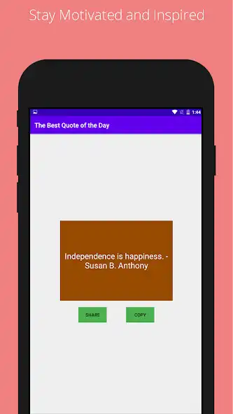 Play The Best Quote of The Day as an online game The Best Quote of The Day with UptoPlay