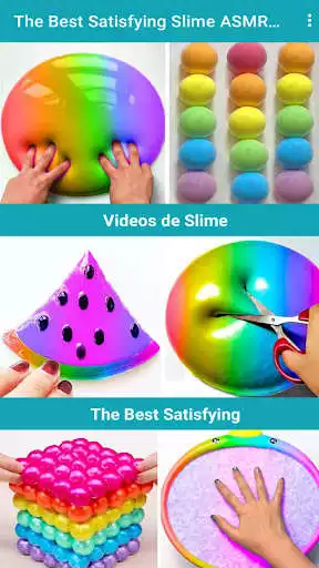 Play The Best Satisfying Slime ASMR Videos  and enjoy The Best Satisfying Slime ASMR Videos with UptoPlay