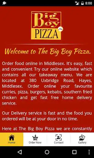 Play The Big Boy Pizza as an online game The Big Boy Pizza with UptoPlay