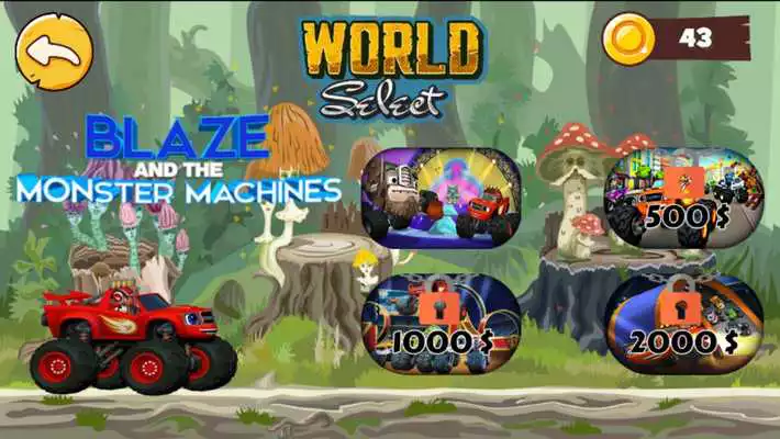 Play The Big Race: Blaze Vs Monster Machines