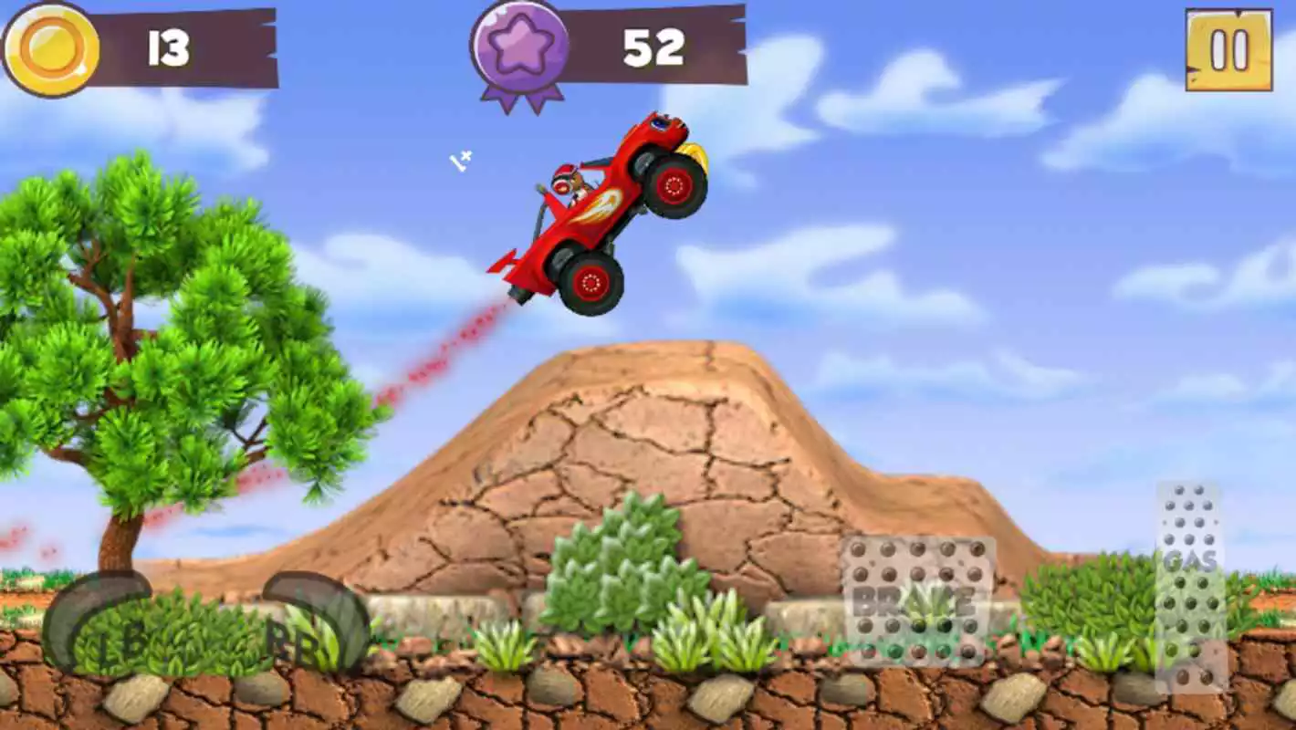 Play The Big Race: Blaze Vs Monster Machines
