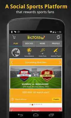 Play The Big Toss: Cricket