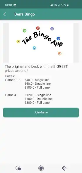 Play The Bingo App as an online game The Bingo App with UptoPlay