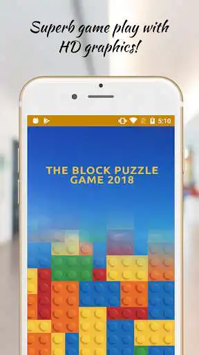 Play The Block Puzzle Game 2018 as an online game The Block Puzzle Game 2018 with UptoPlay