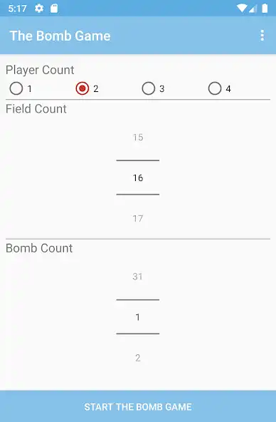 Play The Bomb Game as an online game The Bomb Game with UptoPlay