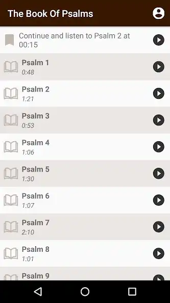 Play The Book Of Psalms - Audiobook  and enjoy The Book Of Psalms - Audiobook with UptoPlay