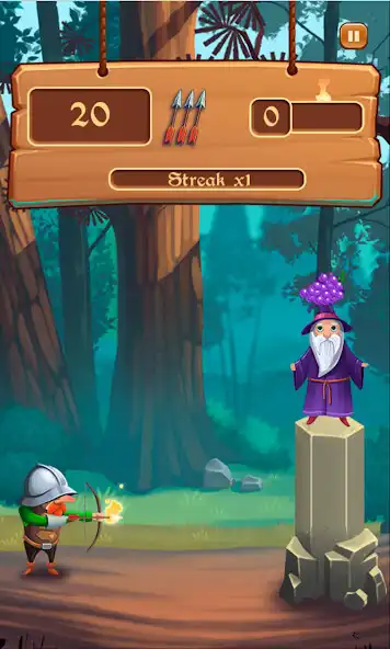 Play The Bow Man - Arrows as an online game The Bow Man - Arrows with UptoPlay