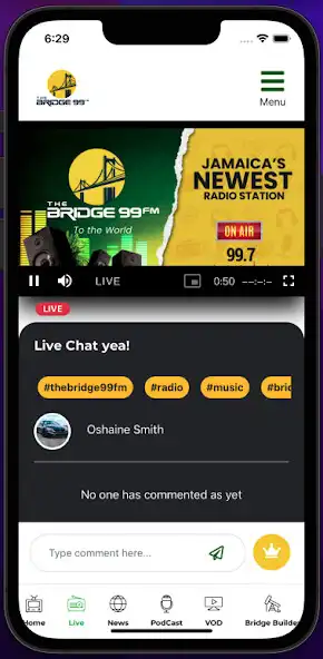 Play TheBridge99fm Mobile as an online game TheBridge99fm Mobile with UptoPlay