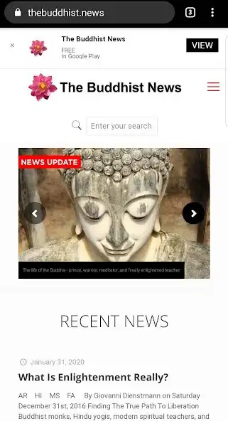 Play The Buddhist News as an online game The Buddhist News with UptoPlay