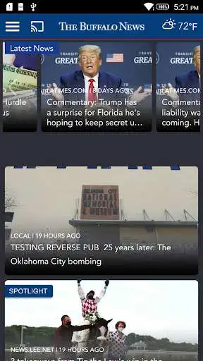Play The Buffalo News as an online game The Buffalo News with UptoPlay