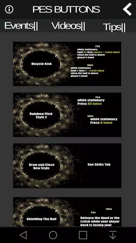 Play The Buttons ⚽ PES 2018 Manual
