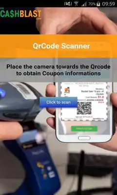 Play TheCashBlast QR-code Scanner