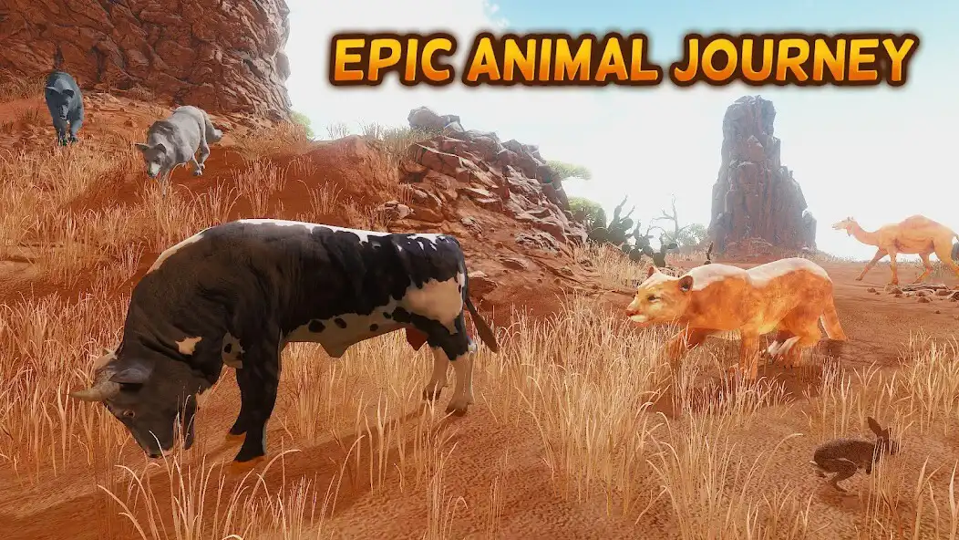 Play The Cow - Animal Simulator  and enjoy The Cow - Animal Simulator with UptoPlay