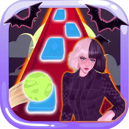 Play the cruella : tiles hop edm rush dancing ball APK