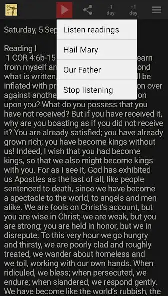 Play the Daily Gospel as an online game the Daily Gospel with UptoPlay