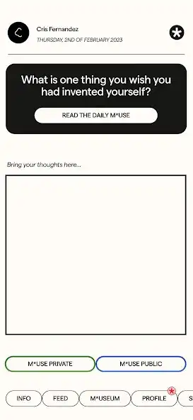 Play The Daily Muse as an online game The Daily Muse with UptoPlay