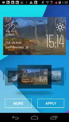 Play The dinosaur1 weather widget