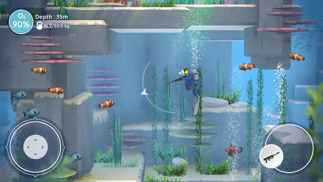 Play The Diver! Deep Scuba Diving! as an online game The Diver! Deep Scuba Diving! with UptoPlay