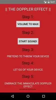 Play The Doppler Effect