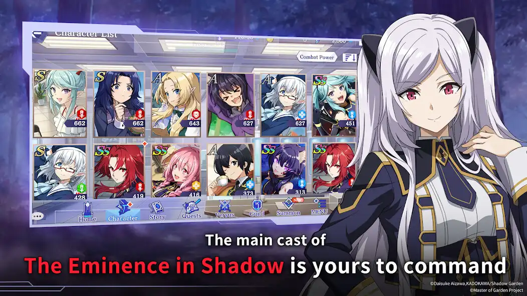 Play The Eminence in Shadow RPG as an online game The Eminence in Shadow RPG with UptoPlay