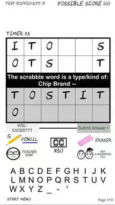 Play The Exams - Word Disorder(Scramble)