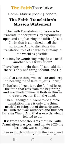 Play The Faith Translation as an online game The Faith Translation with UptoPlay