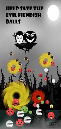 Play The Fiendish Evil Balls Zumba as an online game The Fiendish Evil Balls Zumba with UptoPlay