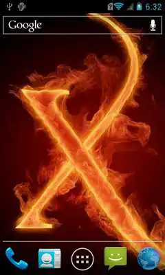 Play The fiery letter X Live WP