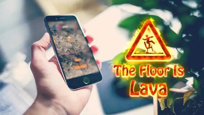 Play the floor is lava game