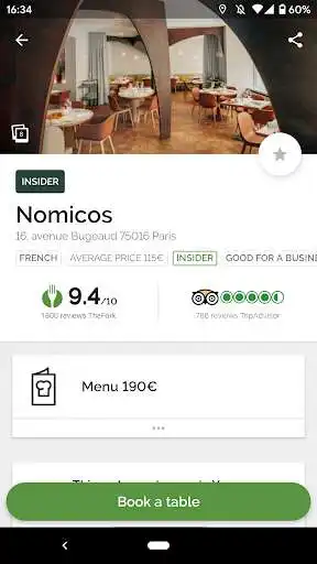 Play TheFork - Restaurant bookings  and enjoy TheFork - Restaurant bookings with UptoPlay