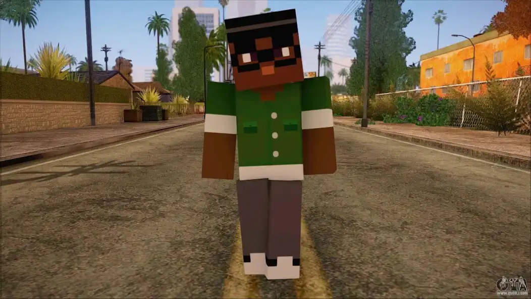 Play Theft Auto San Andreas forMCPE  and enjoy Theft Auto San Andreas forMCPE with UptoPlay