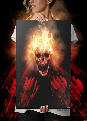 Play The Funereal Ghost Blaze Rider HD Wallpaper