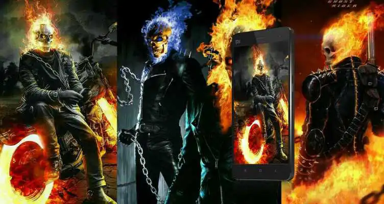 Play The Funereal Ghost Blaze Rider HD Wallpaper