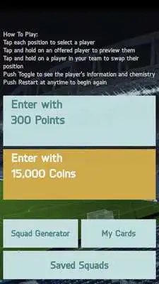 Play The FUT 16 Draft Simulator