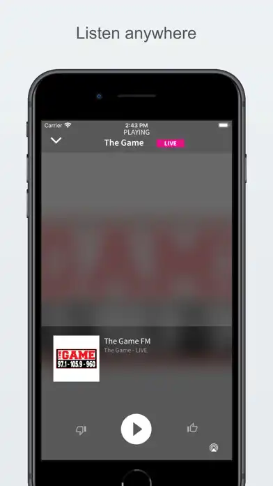 Play The Game FM as an online game The Game FM with UptoPlay