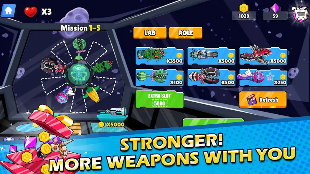 Play The Gaxians Must be Crazy as an online game The Gaxians Must be Crazy with UptoPlay
