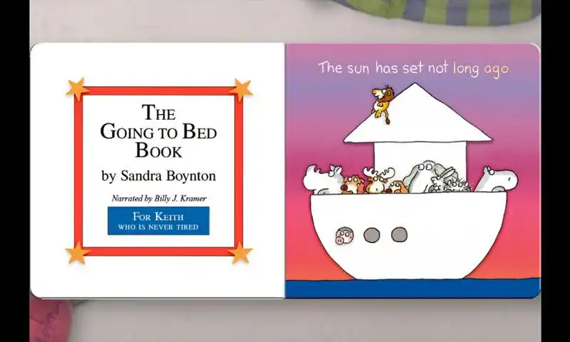 Play The Going to Bed Book - A Sandra Boynton Story as an online game online The Going to Bed Book - A Sandra Boynton Story with UptoPlay Play The Going to Bed Book - A Sandra Boynton Story as an online game The Going to Bed Book - A Sandra Boynton Story with UptoPlay