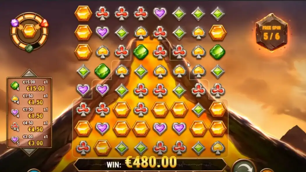 Play The Gold Vulcano  and enjoy The Gold Vulcano with UptoPlay