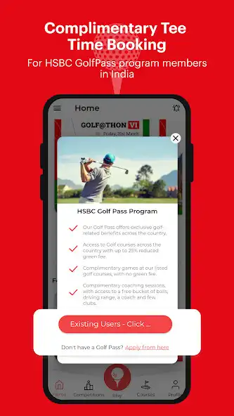 Play The Golf League as an online game The Golf League with UptoPlay