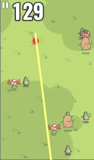 Play The Great Vegetable Smashing Game as an online game The Great Vegetable Smashing Game with UptoPlay